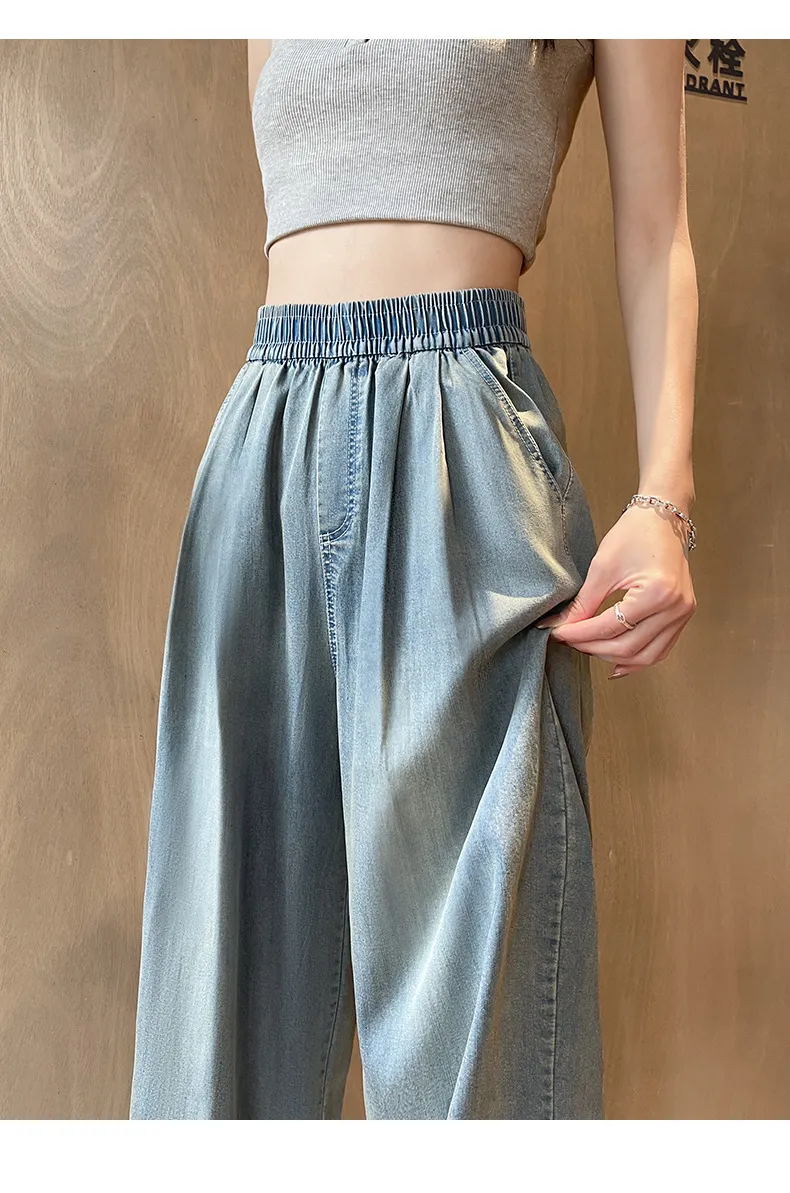 Wide-Leg High-Rise Petite Jeans — Product details 3