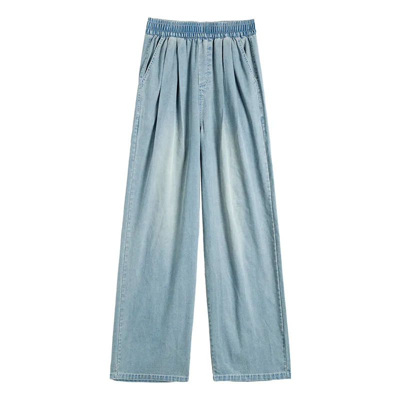 Wide-Leg High-Rise Petite Jeans — view 1