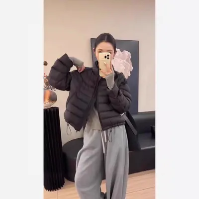 Abrigo Acolchado de corte ligero para mujer — view 4