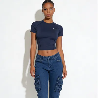 High-Rise Multi-Pocket Jeans — view 6