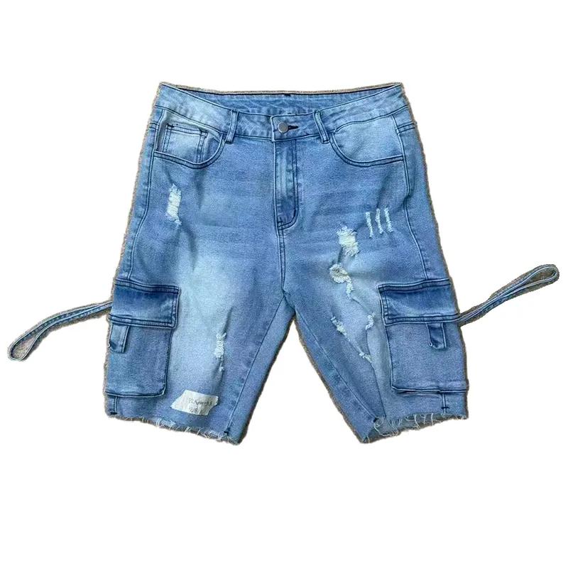 Jeans con rasguños, con elastano para hombre — view 1