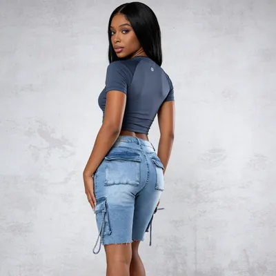 Jeans con rasguños, con elastano para hombre — view 5