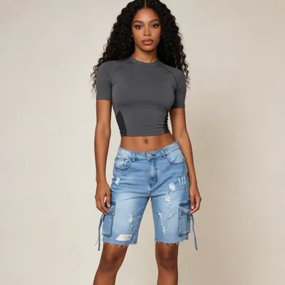 Jeans con rasguños, con elastano para hombre — view 6