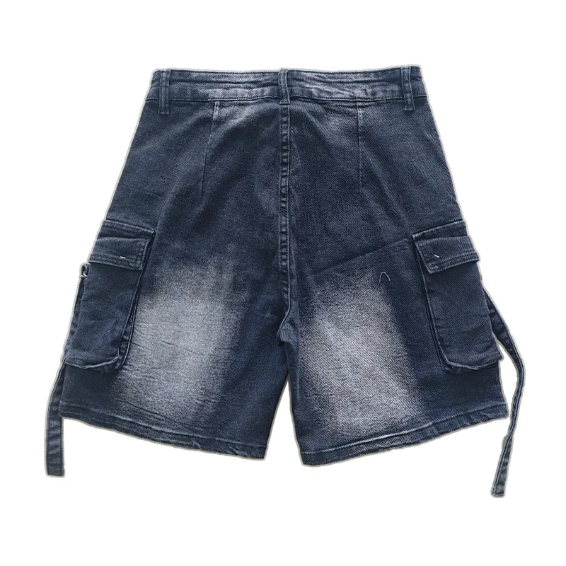 Shorts de Mezclilla con lavado bigote para mujer — view 1
